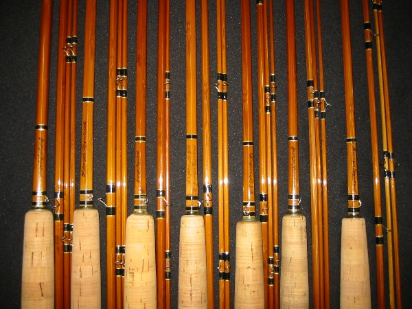 Hand Made Custom Bamboo Fly Fishing Rods and Reels By Michael D Clark -  Granger and Wright McGill Registered Bamboo Cane Fly Rods